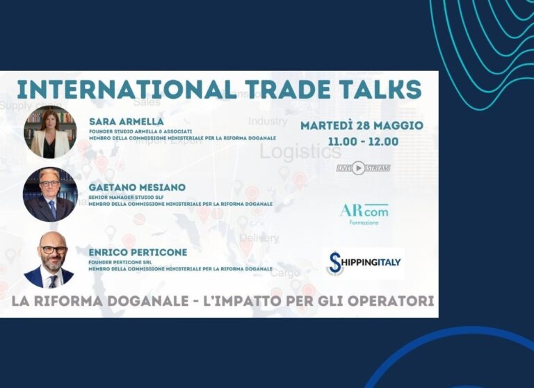 Arcom formazione riforma doganale