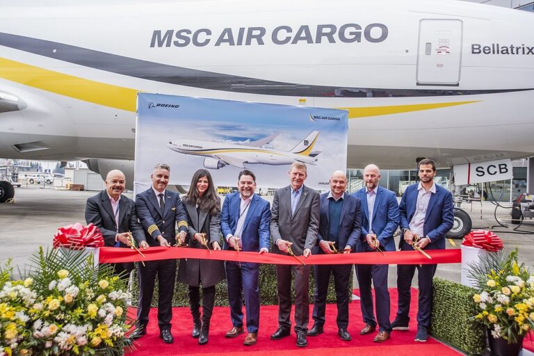 Bellatrix consegna Msc Air Cargo