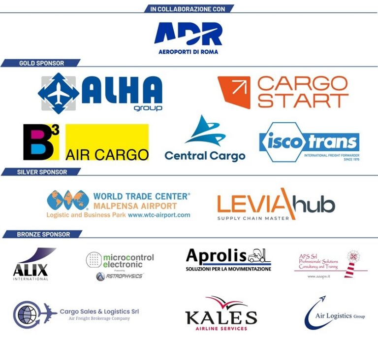 Locandina sponsor forum AIR CARGO ITALY 2026