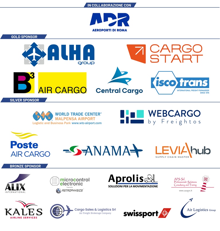 Locandina sponsor forum AIR CARGO ITALY 2026
