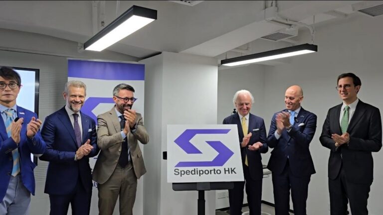 Inaugurazione Spediporto a Hong Kong