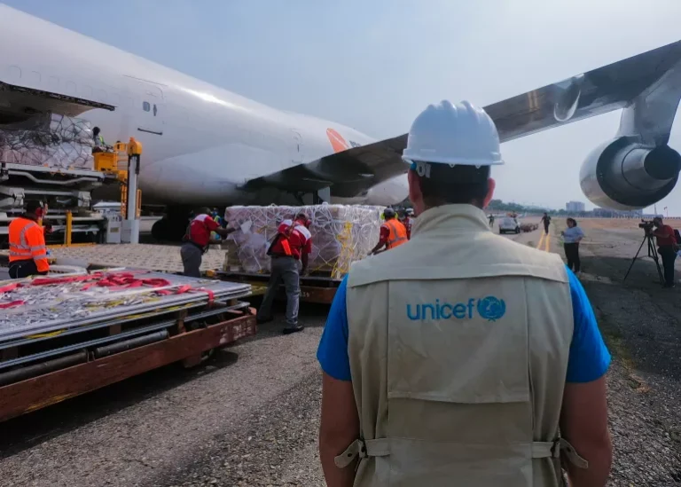 Unicef via aerea